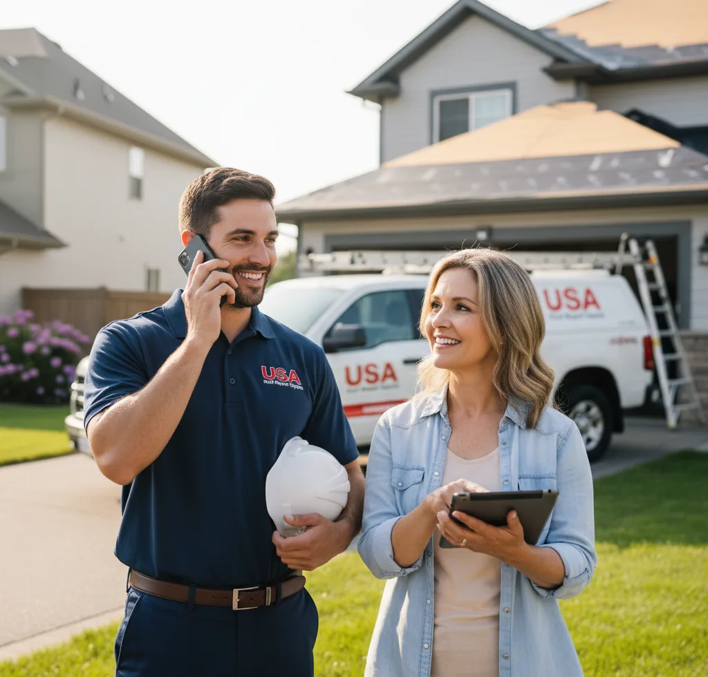 USA Roof Repair Experts customer support in Brookland